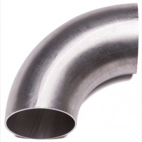 Böjning 90° ISO X-SMALL 316L SATIN 25X1,2