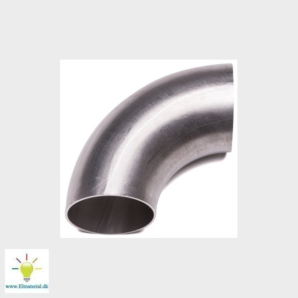 Bjning 90&deg; ISO X-SMALL 316L SATIN 25X1,2