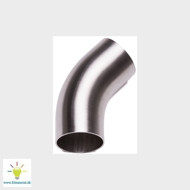 Bjning 45&deg; SWG 316L SATIN 63,5X1,6