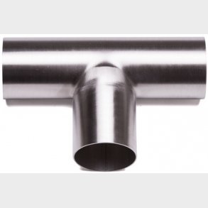 T-stycke DS RAK 316L SATIN 25X1,2