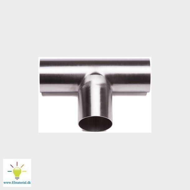 T-Stykke Ds Lige 316L Satin 25X1,2
