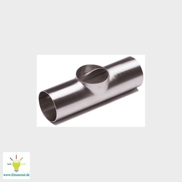 T-Stykke Ds Kort 316L Satin 51X1,2