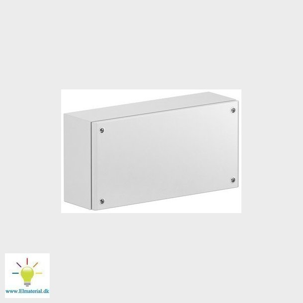 Metaldr lige H400xB400xD120 IP66 IK10 RAL 7035