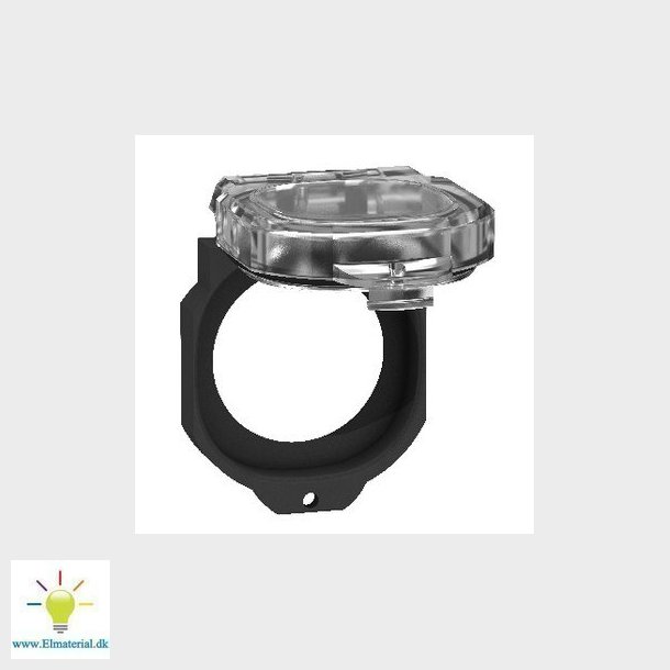 Transparent beskyttelsesdksel IP65/67 som tilbehr til XB5PRJ45 og XB5PUSB3