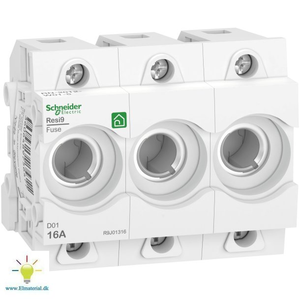 Sikringselement D01 3P 16A