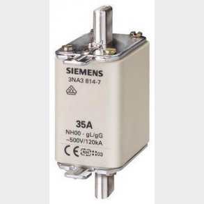 Nh-Sikring Nh00 50A Gl/Gg 500V, 3Na3820-7