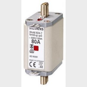 Nh-Sikring Nh00 125A Gl/Gg 500V, 3Na6832