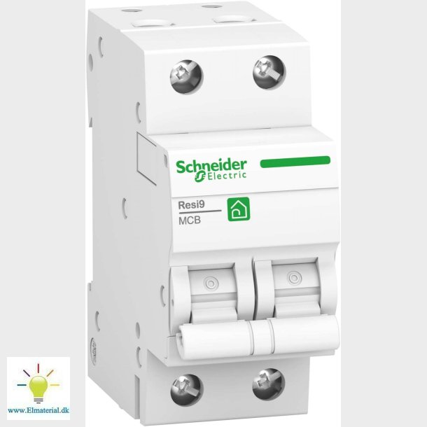 Automatsikring C 20A 2P Bolig