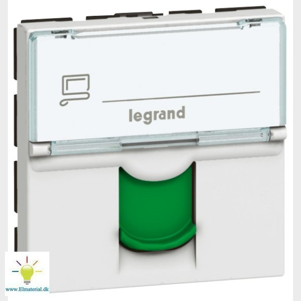 Udtag Kat.6A Stp 2M Hv Grn