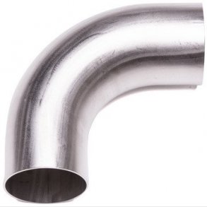Böjning 90° ISO LNG 316L FLÄCK 25X1,2