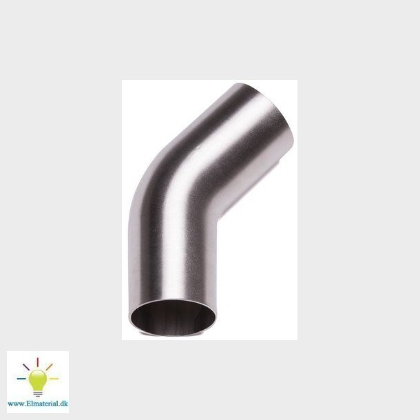 Bjning 45&deg; ISO 316L BEJDS 63,5X1,6