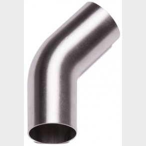 Böjning 45° ISO 316L STL 76,1X1,6