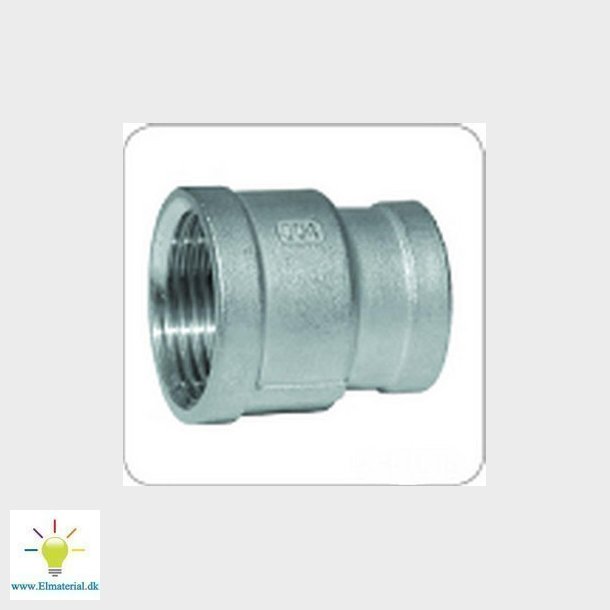 Formmuffe syrefast 2X11/4