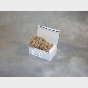 Gummib�nd nr 20 brun 1,7x100mm 250g/pak