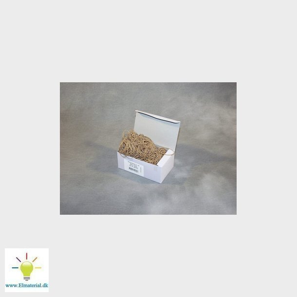 Gummibnd nr 20 brun 1,7x100mm 250g/pak