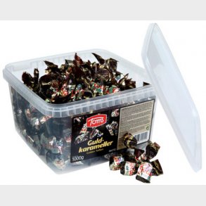 Guldkarameller Toms 1kg/pak