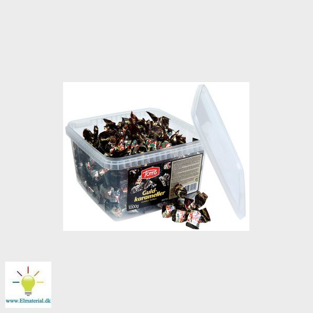Guldkarameller Toms 1kg/pak