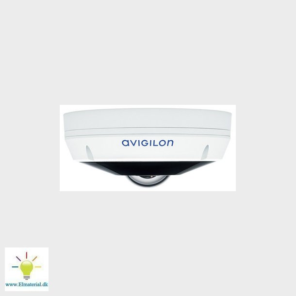 Vandalsikkert 360&deg; fisheye kamera 12 MP 1,45 mm, 12.0-H4F-DO1-IR