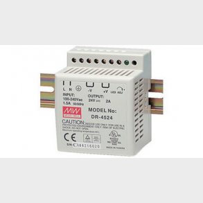 Mean Well str�mforsyningsenhed 75W