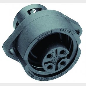 Apparatsokkel 3p + E CA 3 GD Belden type-nr 932321100