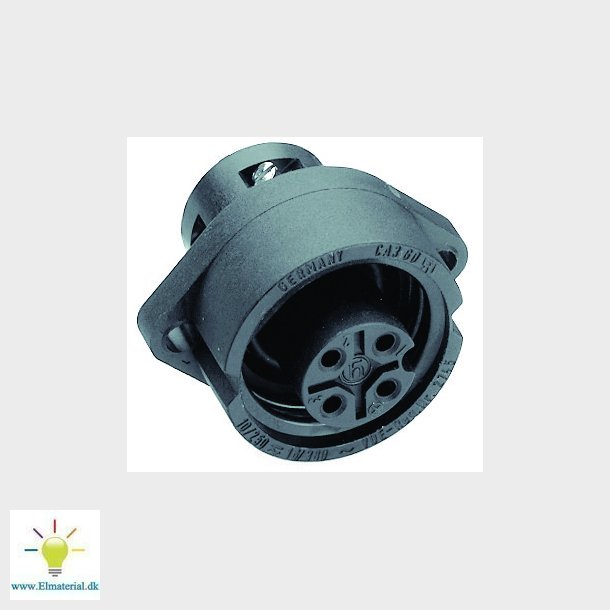 Apparatsokkel 3p + E CA 3 GD Belden type-nr 932321100