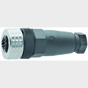 Kabeld�se M12 4-polet Polantal 4 Belden type-nr 933139100