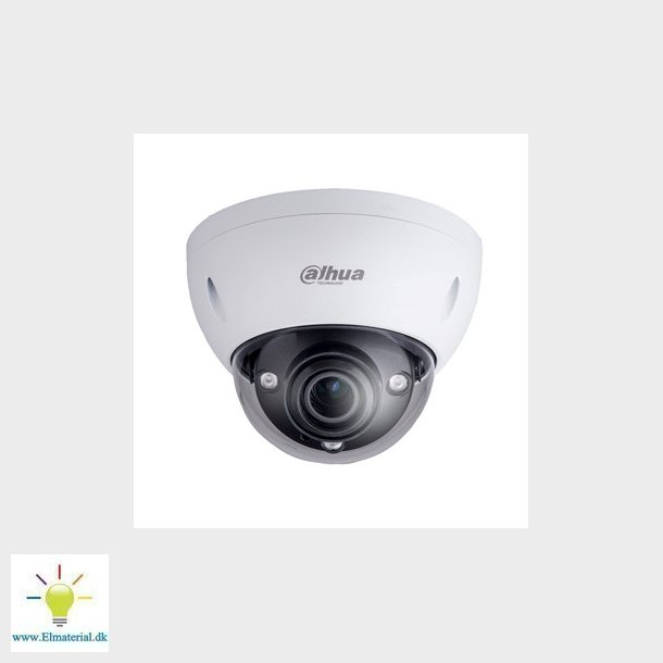 Dome kamera 12 MP med 4,1-16,4 mm motoriseret objektiv, SD-kortlser og IR-lys, IPC-HDBW81230E-Z