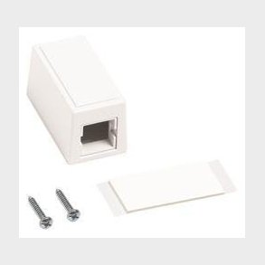 V�gboks M101 1 Port hvid