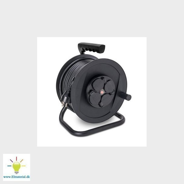 UNITE Kabeltromle 25m 3x1,5mm2 H07RN-F IP44