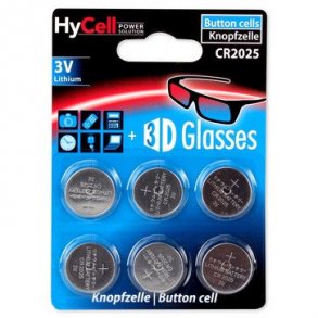 Batteri CR2025 K6 3V litium knapcelle