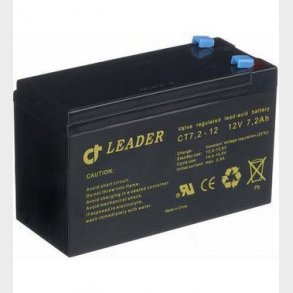 Blybatteri 12V-7,2 AH VDS for alarm / Backup