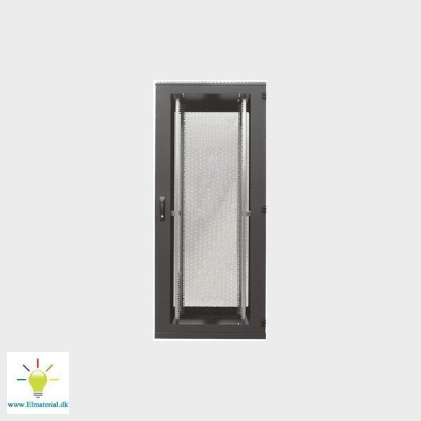 Serverrack 800x800x1980 42U perforeret dr sort