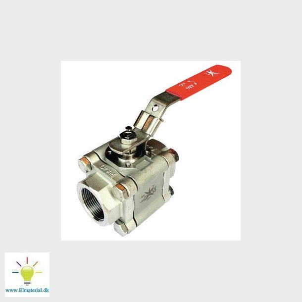 Kuglehane MARS 83 3/4" FB, 3-delt gevind BSPP