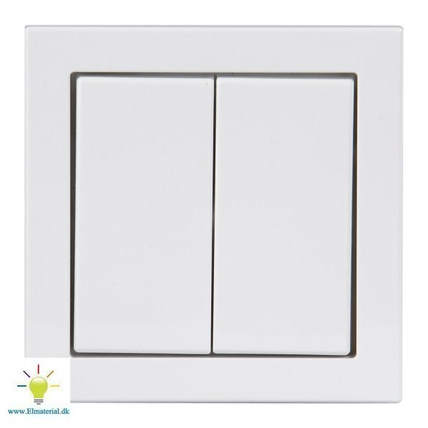 Afbr. Krone 16A Hvid Ip44