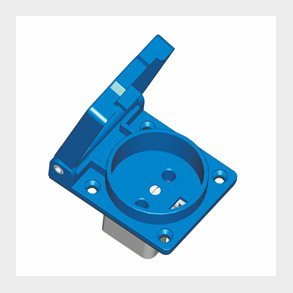 Flangestik m/DK jord