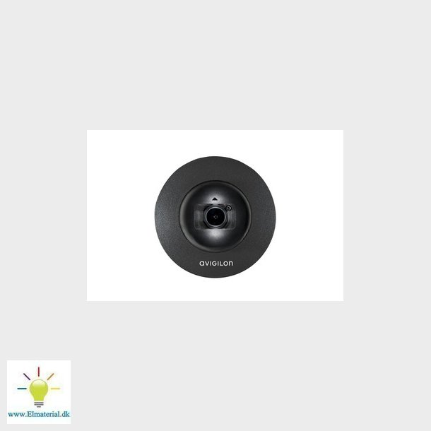 Loftmonterings beslag for H4M Mini dome, sort, H4M-MT-DCIL1-BL