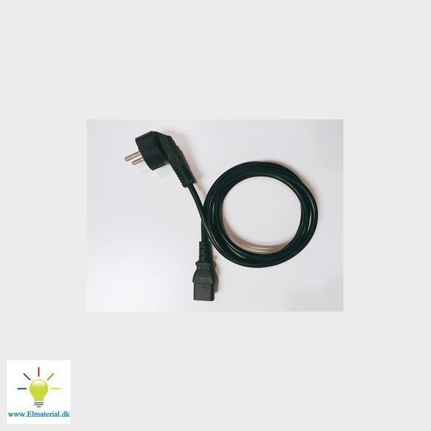 Netledning - europisk standard med C13 stik
