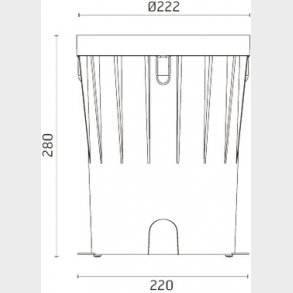 Installationsboks for Naboo 225