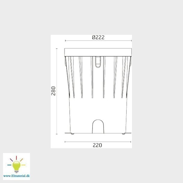Installationsboks for Naboo 225