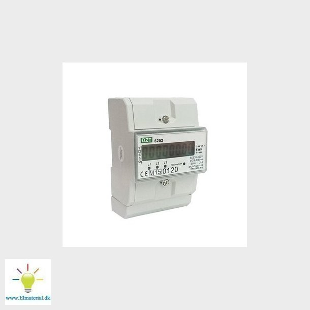 kWh m�ler LCD 3F kl.1 80A MID