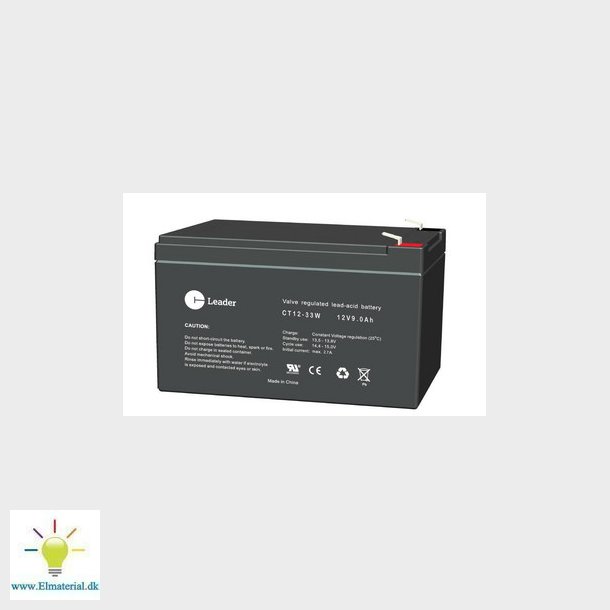 UPS bly batteri 12V-8,6 Ah 33W