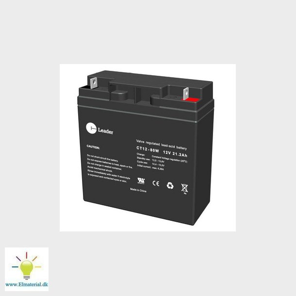 UPS bly batteri 12V-21,2Ah 80W