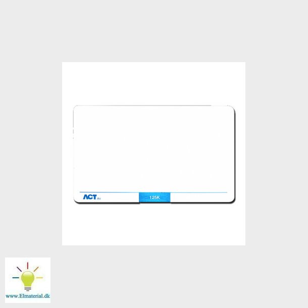 ACTprox ISO B 125kHz kort 10 stk