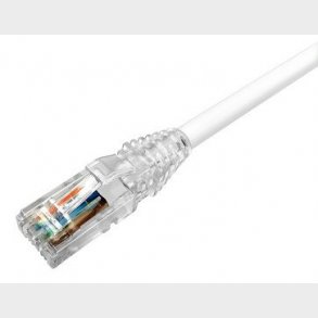 Patchkabel Kat6 UTP LSZH 1m hvid