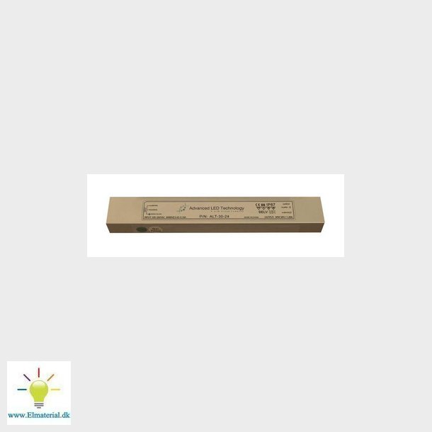 Strmforsyning, Clarius PLUS, 24VDC, 30W, 1,25A, IP67