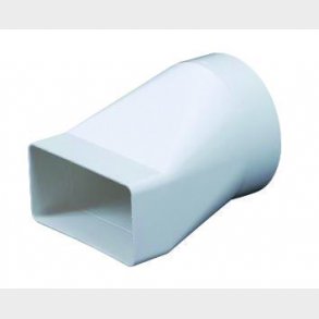 UNITE rund 125 muffe til flad 75x150 mm