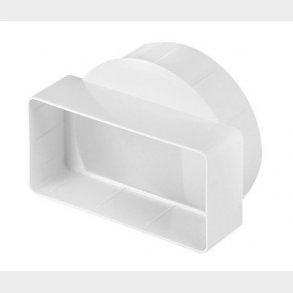 UNITE rund �100 muffe til flad 55x110 mm, UNITE-KO100-20