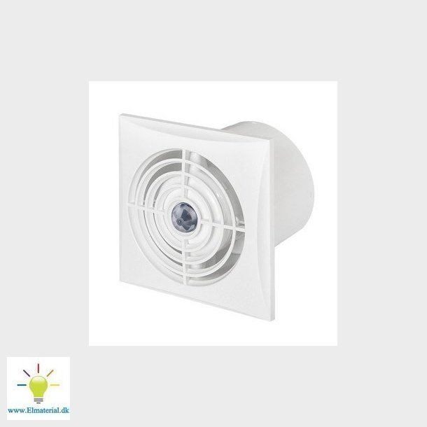 Unite Silent ventilator med Timer &amp; bevgelses sensor 100 System+ komplet med front panel