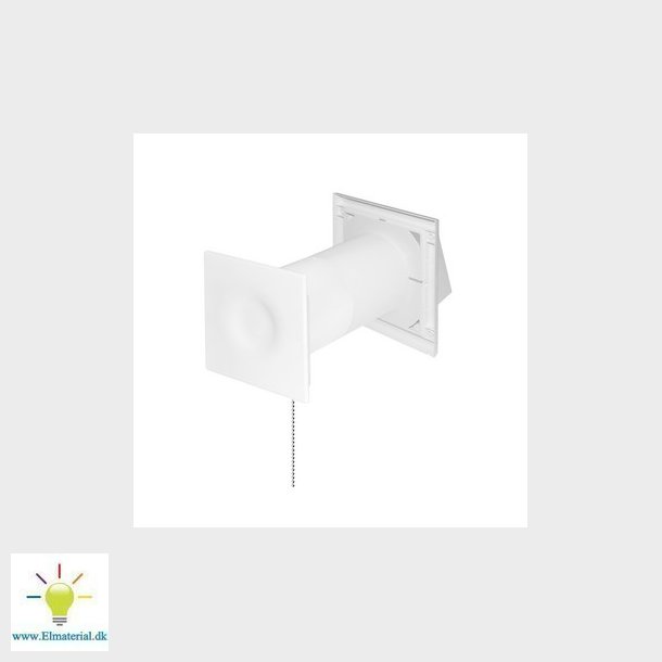 Unite ventilator med varmegevinding 100, komplet st   On/Off