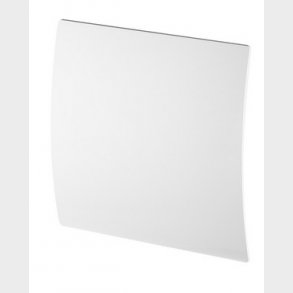 UNITE Frontpanel hvid i buet design for system+ ventilator �100